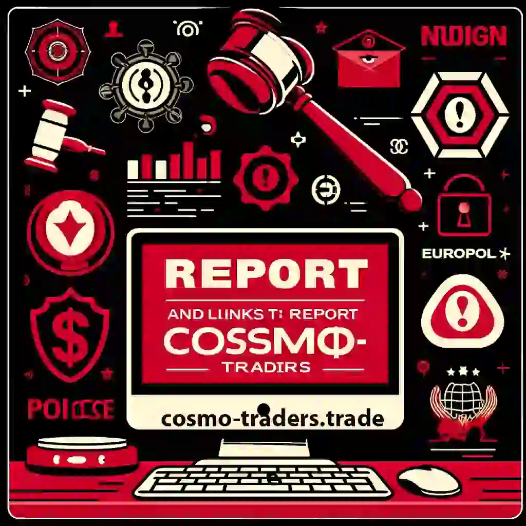 Denunciar fraudes Cosmo-Traders