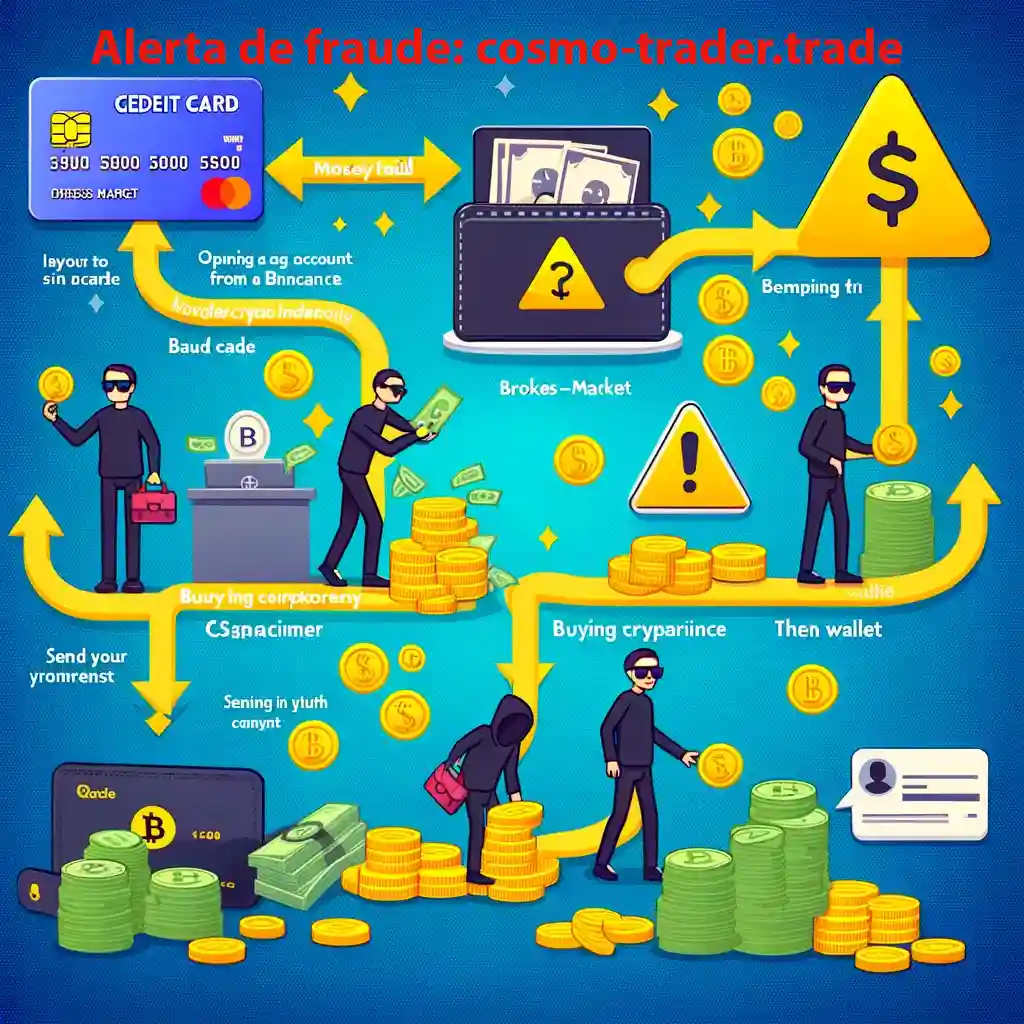 Ruta del dinero Cosmo Traders Brokers Market